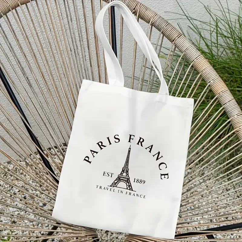 Street Fashion In Paris - Paris Travel Tote Bag for Women