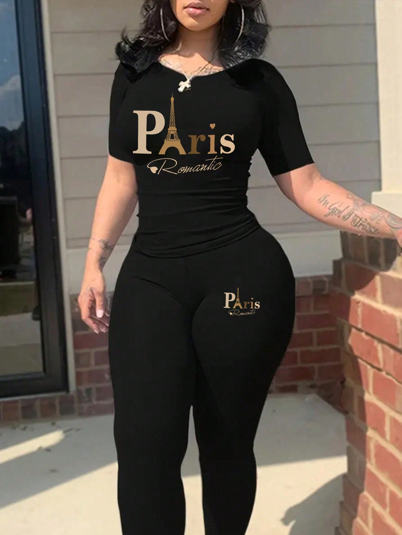 2026 Women's New Paris Printed - Street Fashion In Paris 评论和价格
