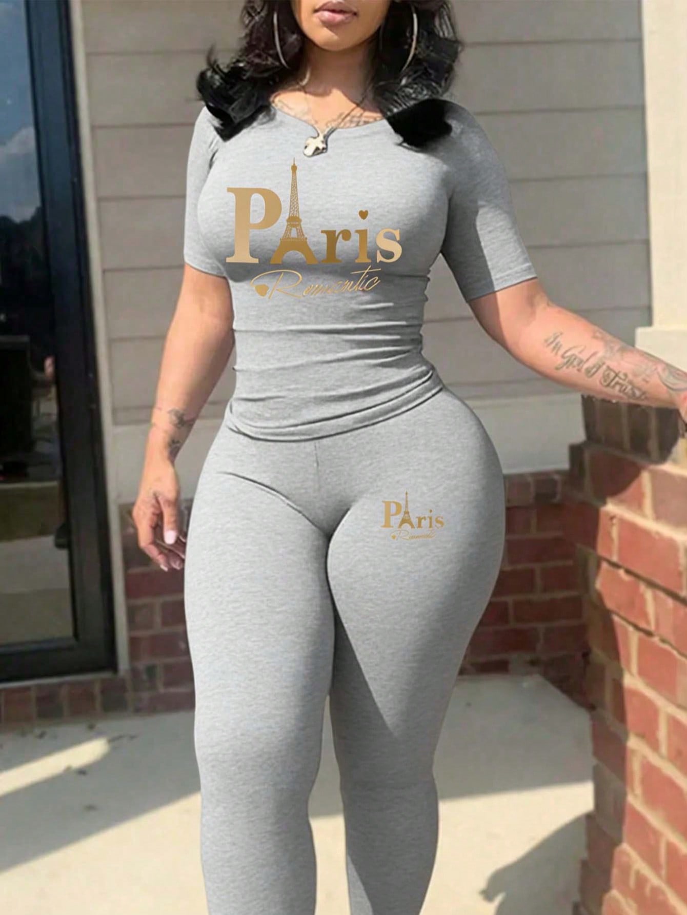 2026 Women's New Paris Printed - Street Fashion In Paris 评论和价格