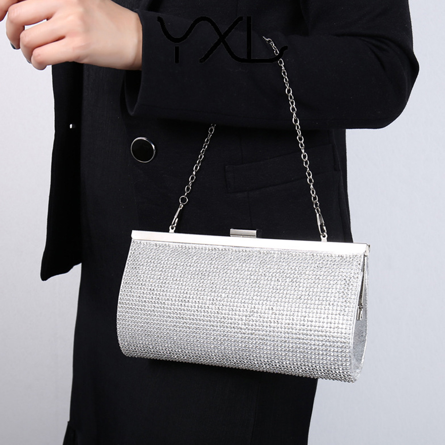 Chain Women Evening Bag Clip S - Street Fashion Photo 评论和价格