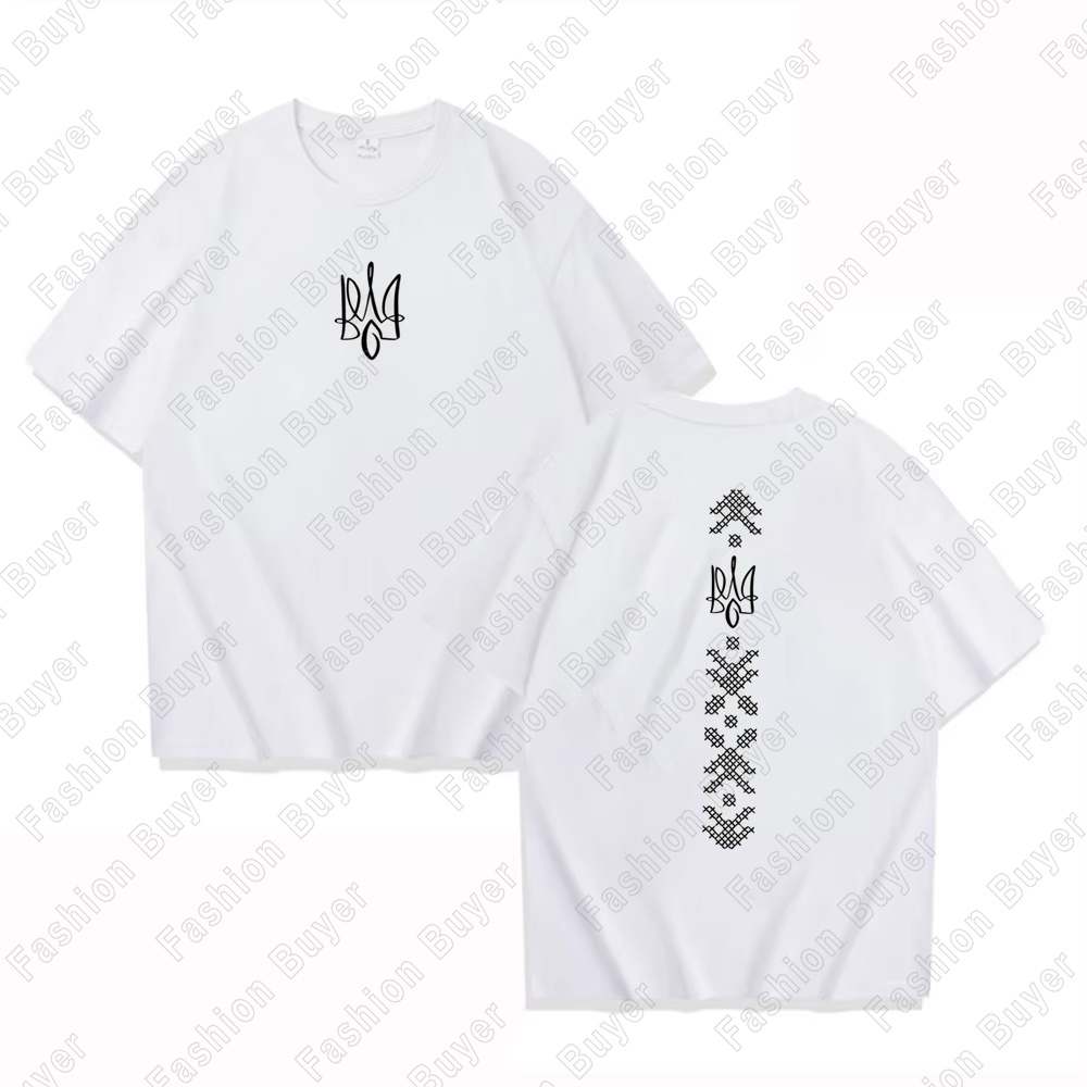 Ukraine-themed Geometric Print - Street Fashion Theme 评论和价格