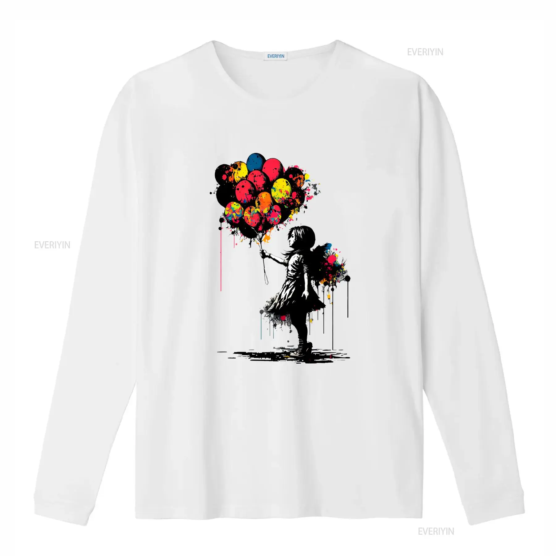Banksy Peace T Shirt Balloon G - Street Fashion China Girl 评论和价格