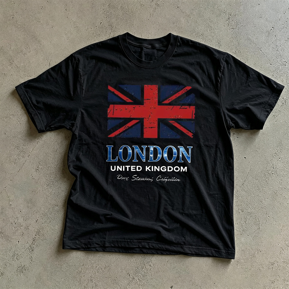 Union Jack Pattern (London, UK - Street Fashion In London 评论和价格