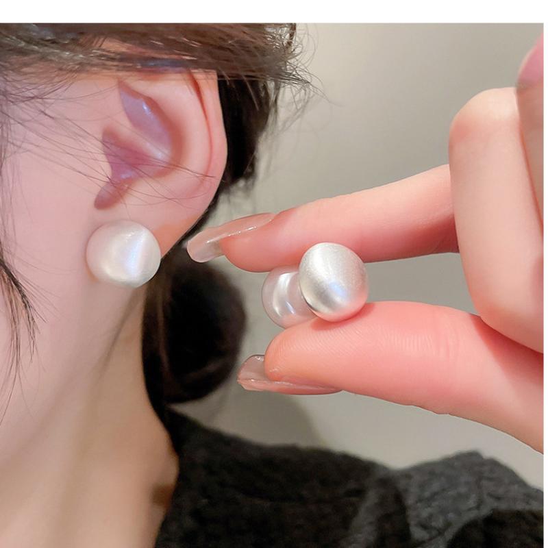 Fashion Asymmetric Pearl Earri - Street Fashion Luxury 评论和价格