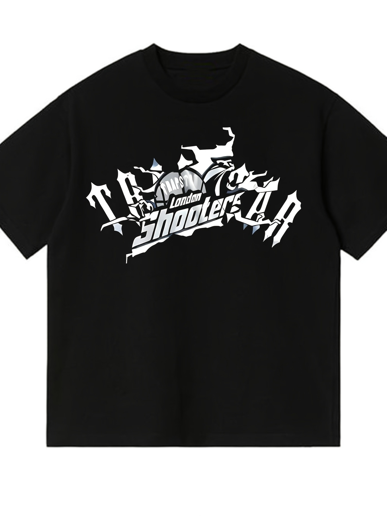2026 New Black Cotton T-shirt  - Street Fashion In London 评论和价格