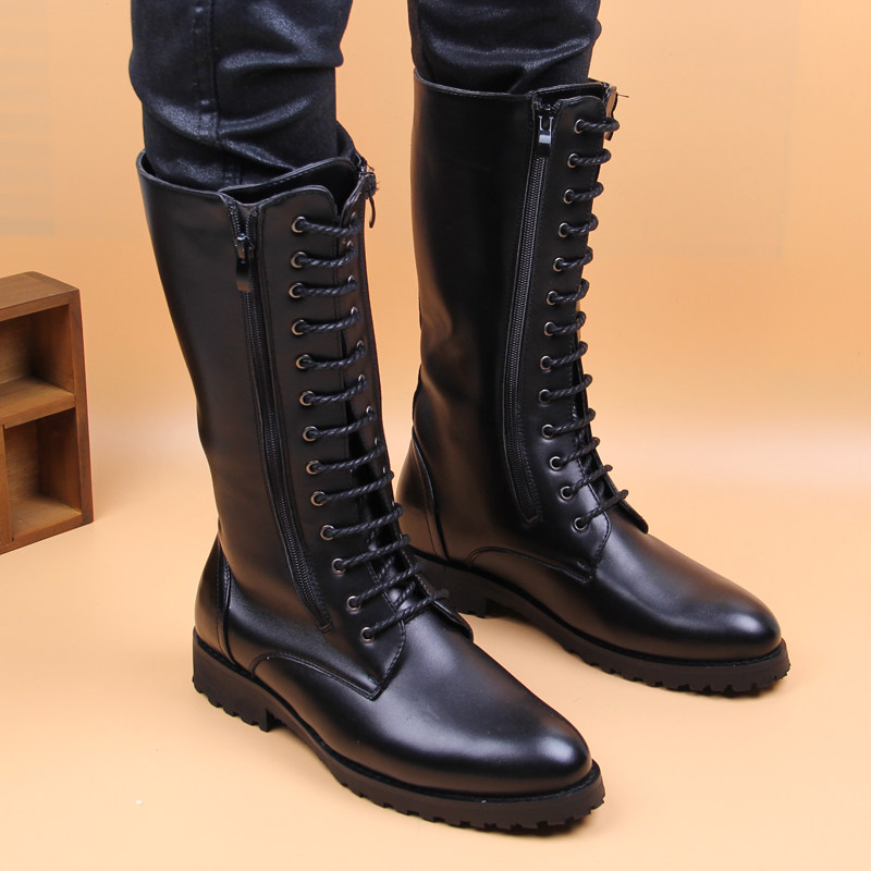 men's luxury fashion high boot - Street Fashion Luxury 评论和价格