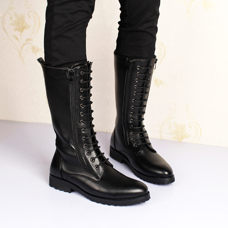 men's luxury fashion high boot - Street Fashion Luxury 评论和价格
