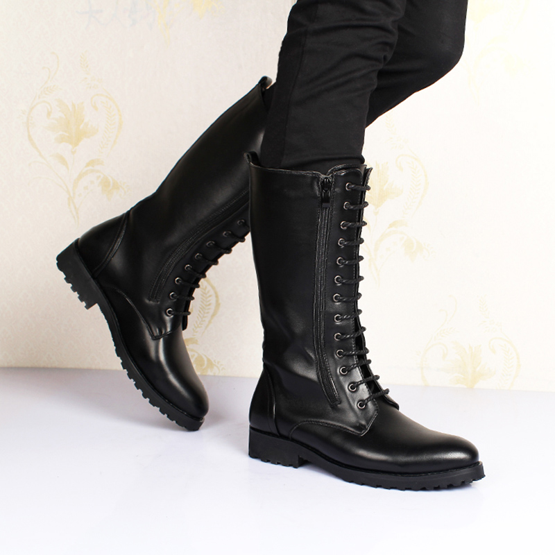 men's luxury fashion high boot - Street Fashion Luxury 评论和价格