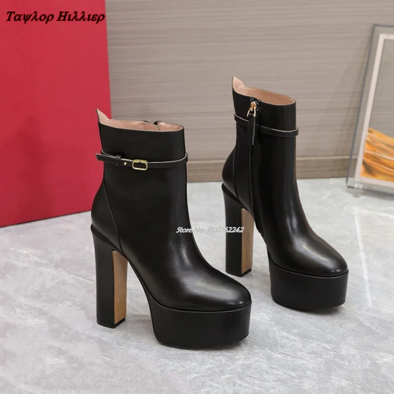 Autumn Waterproof Platform Nud - Street Fashion Luxury 评论和价格