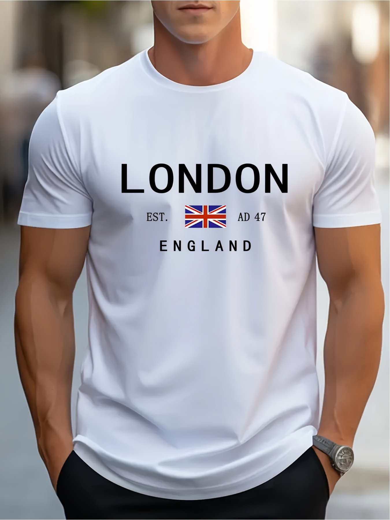 London ENGLAND Print Men Women - Street Fashion In London 评论和价格