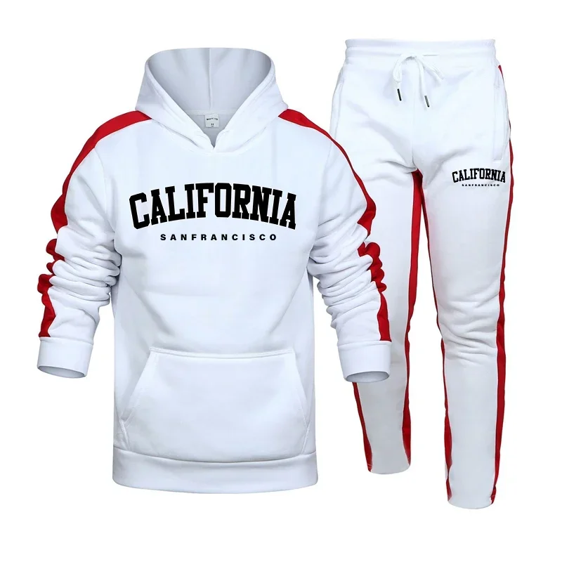 Men's Tracksuit 2 Pcs Sets Cas - Street Fashion China 评论和价格