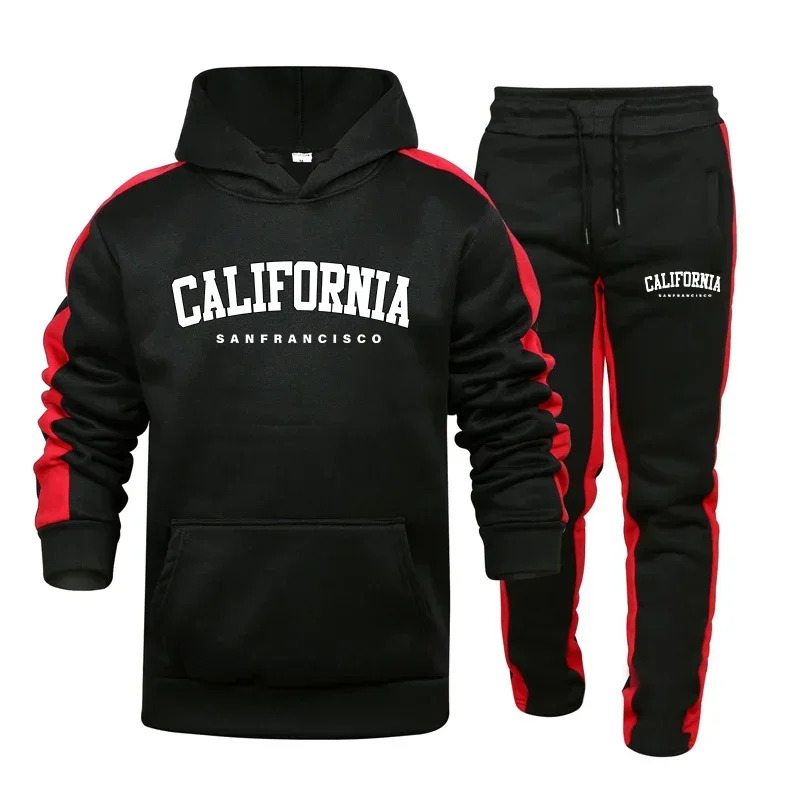 Men's Tracksuit 2 Pcs Sets Cas - Street Fashion China 评论和价格