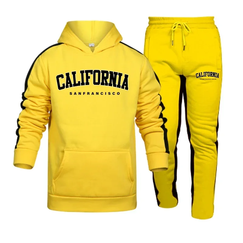 Men's Tracksuit 2 Pcs Sets Cas - Street Fashion China 评论和价格