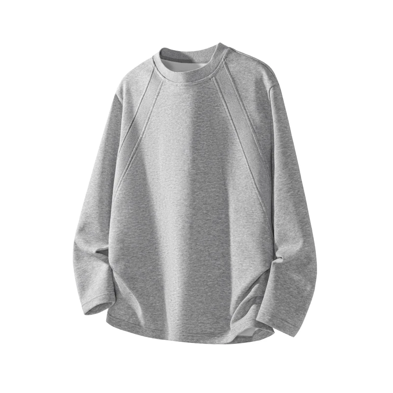 Men Fashion Raglan Seam Crew N - Street Fashion Tshirt 评论和价格