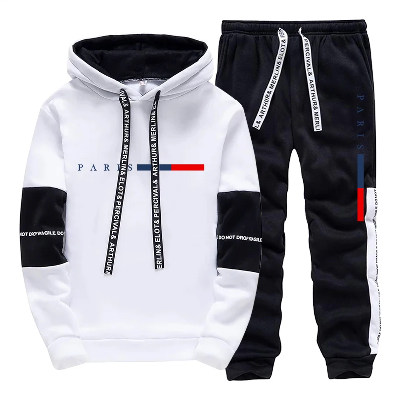 Men's Set/Hoodie/Pants Paris F - Street Fashion In Paris 评论和价格
