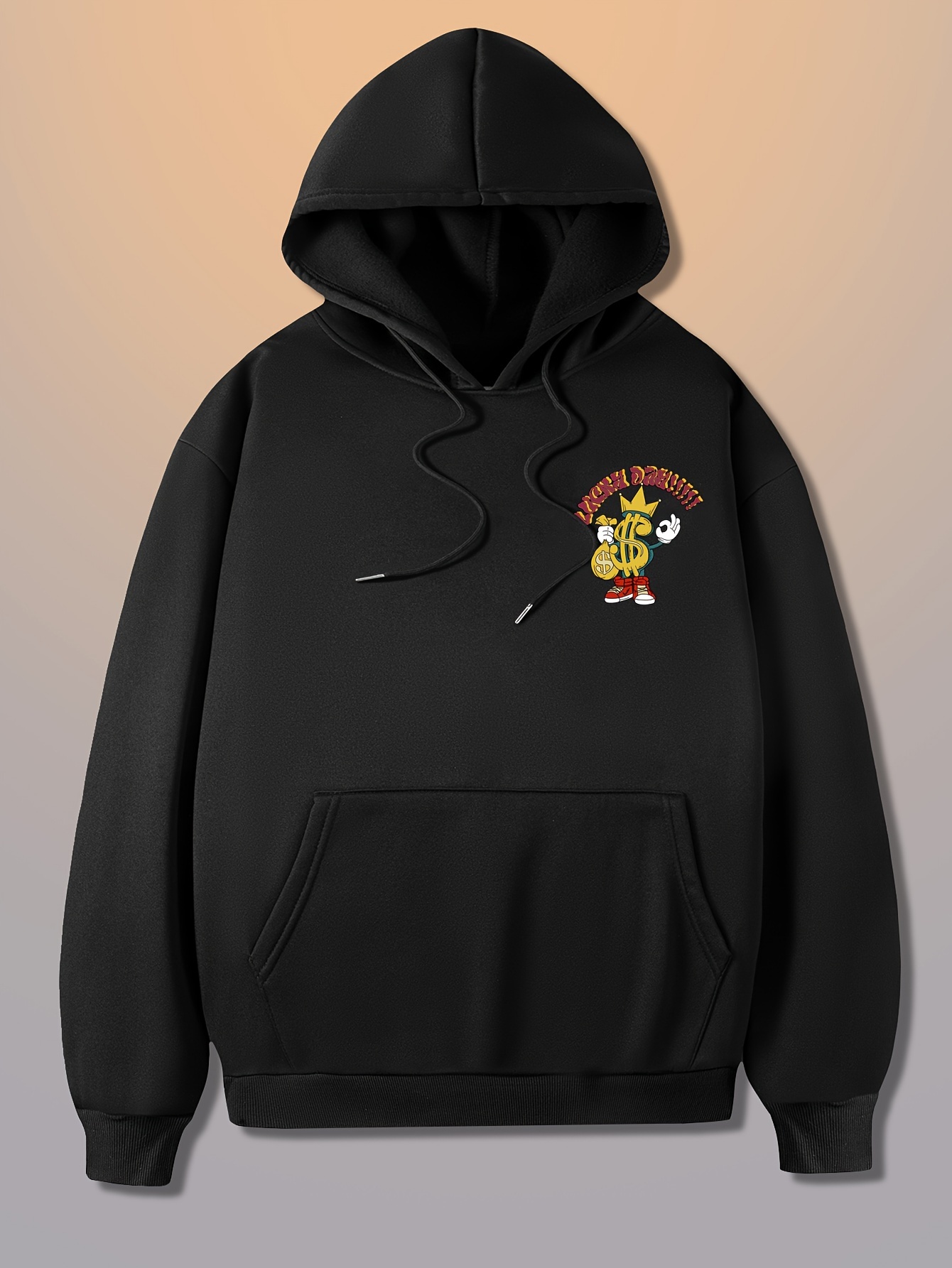 Mens Sport Hoodie Lucky Day Th - Street Fashion Theme 评论和价格