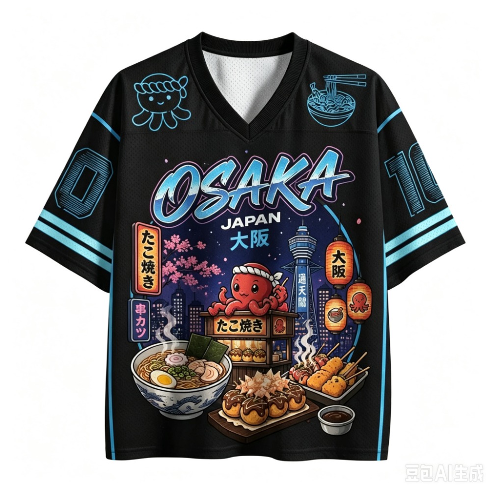 Fashion Japanese Osaka Pattern - Street Fashion Osaka 评论和价格