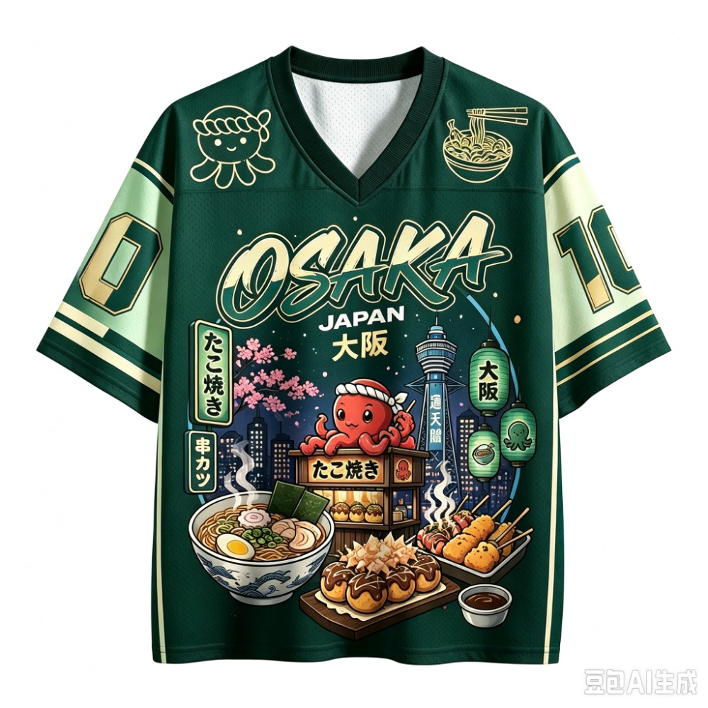 Fashion Japanese Osaka Pattern - Street Fashion Osaka 评论和价格