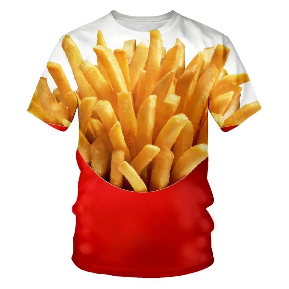 Funny Creative Food-themed Pat - Street Fashion Theme 评论和价格