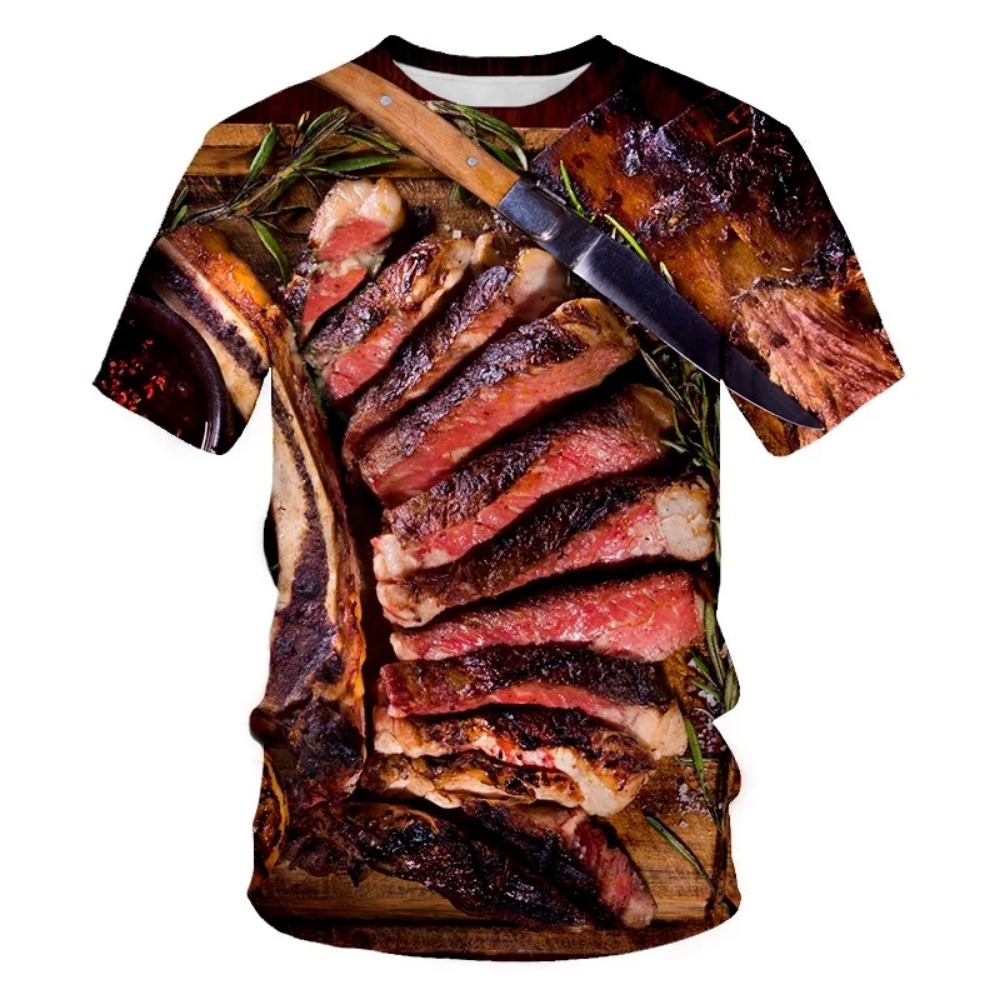 Funny Creative Food-themed Pat - Street Fashion Theme 评论和价格