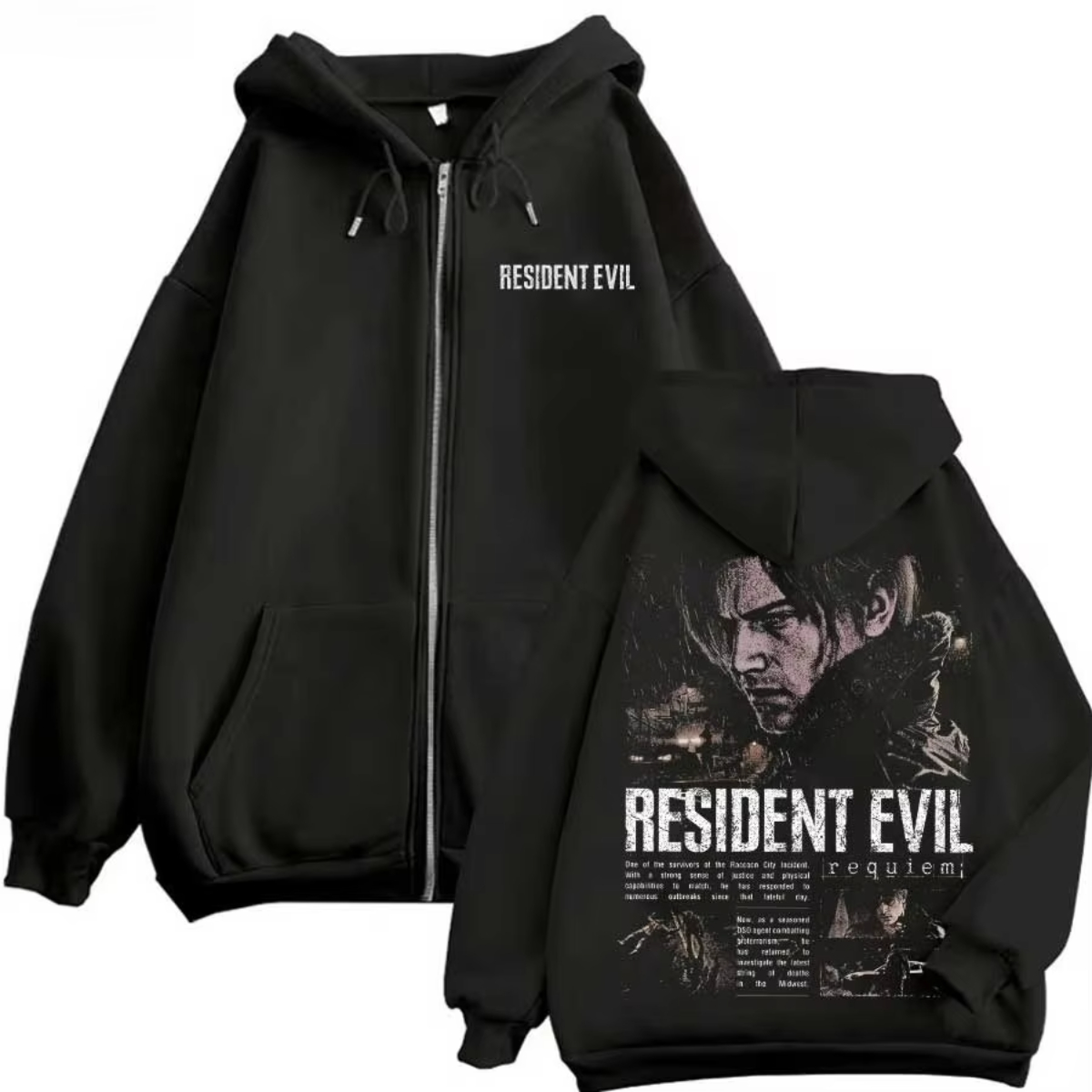 Resident Evil Game Theme Zippe - Street Fashion Theme 评论和价格